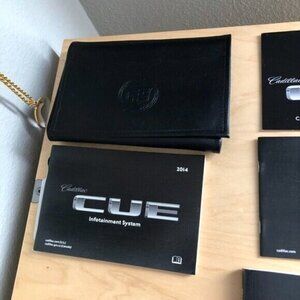 2014 Cadillac CTS Owners Manuals with Case and Navigation Info NEW